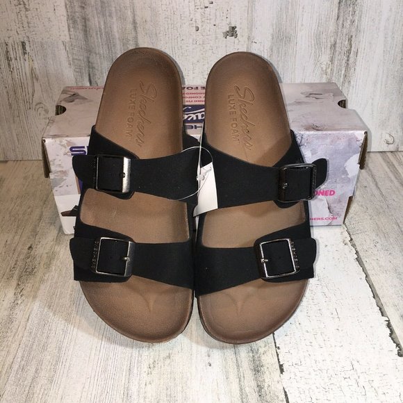 Skechers Shoes Skechers Womens Luxe Fresh Spirit Two Strap Granola